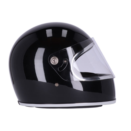 ROEG CHASE MOTORCYCLE HELMET BLACK GLOSS